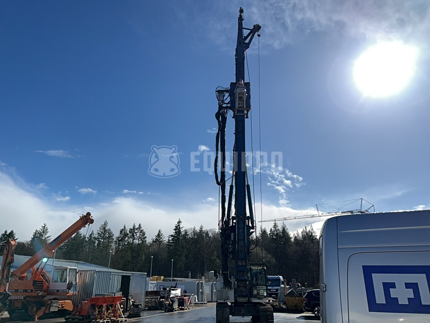 Delmag SR 25 BT / RH 18 on Sennebogen SR25 with ABI MDBA 3500 Soil Improvement Rig - - Used Drill