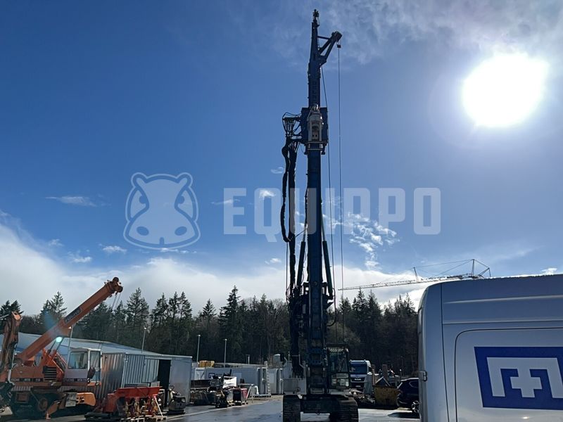 Delmag SR 25 BT / RH 18 en Sennebogen SR25 con equipo de mejora del suelo ABI MDBA 3500 - - Máquina Perforadora Usada
