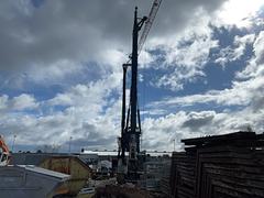 Delmag SR 25 BT / RH 18 on Sennebogen SR25 with ABI MDBA 3500 Soil Improvement Rig - - Used Drill