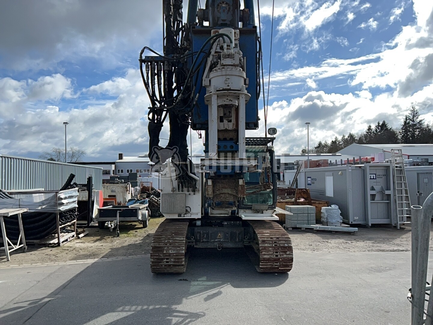 Delmag SR 25 BT / RH 18 on Sennebogen SR25 with ABI MDBA 3500 Soil Improvement Rig - - Used Drill