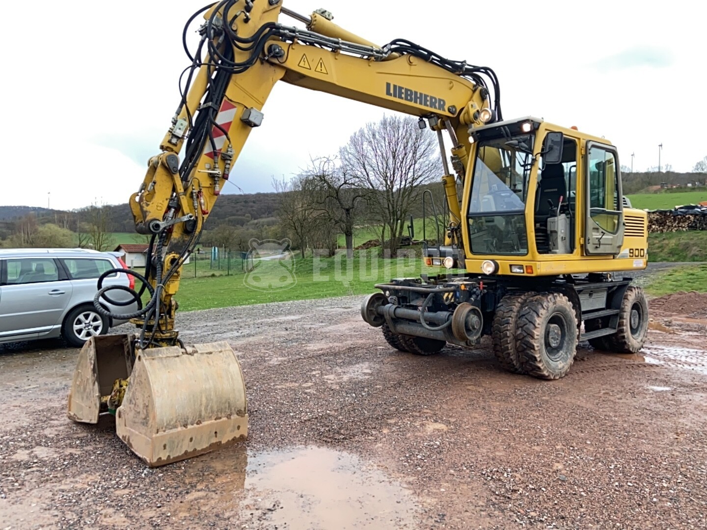 Liebherr A 900 C Zw Litronic Railroad/Railway - - Used Rail Road Excavator
