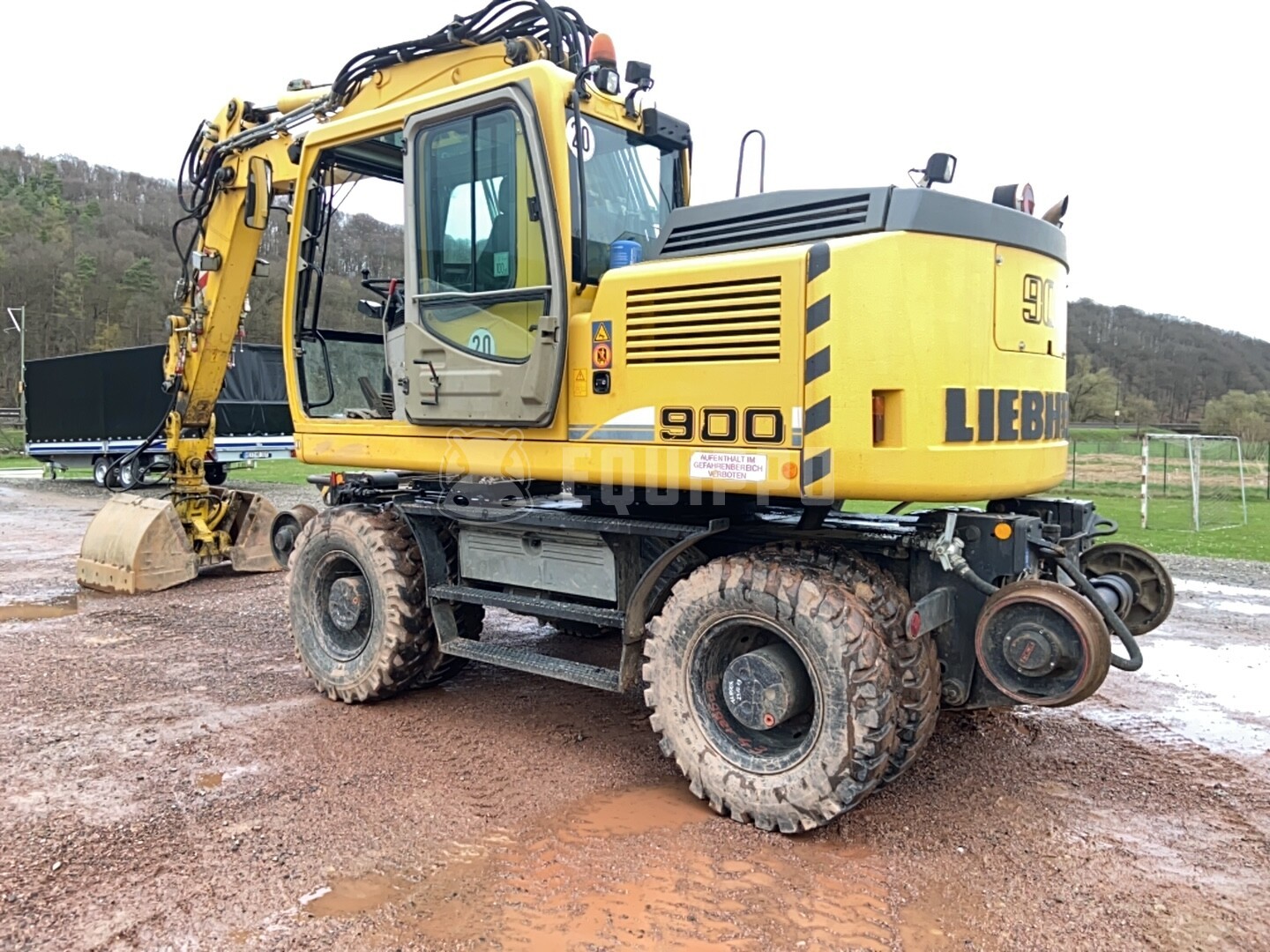 Liebherr A 900 C Zw Litronic Railroad/Railway - - Used Rail Road Excavator