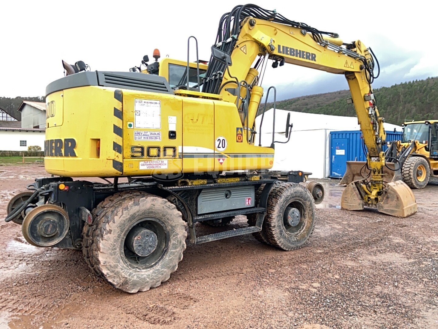 Liebherr A 900 C Zw Litronic Railroad/Railway - - Used Rail Road Excavator