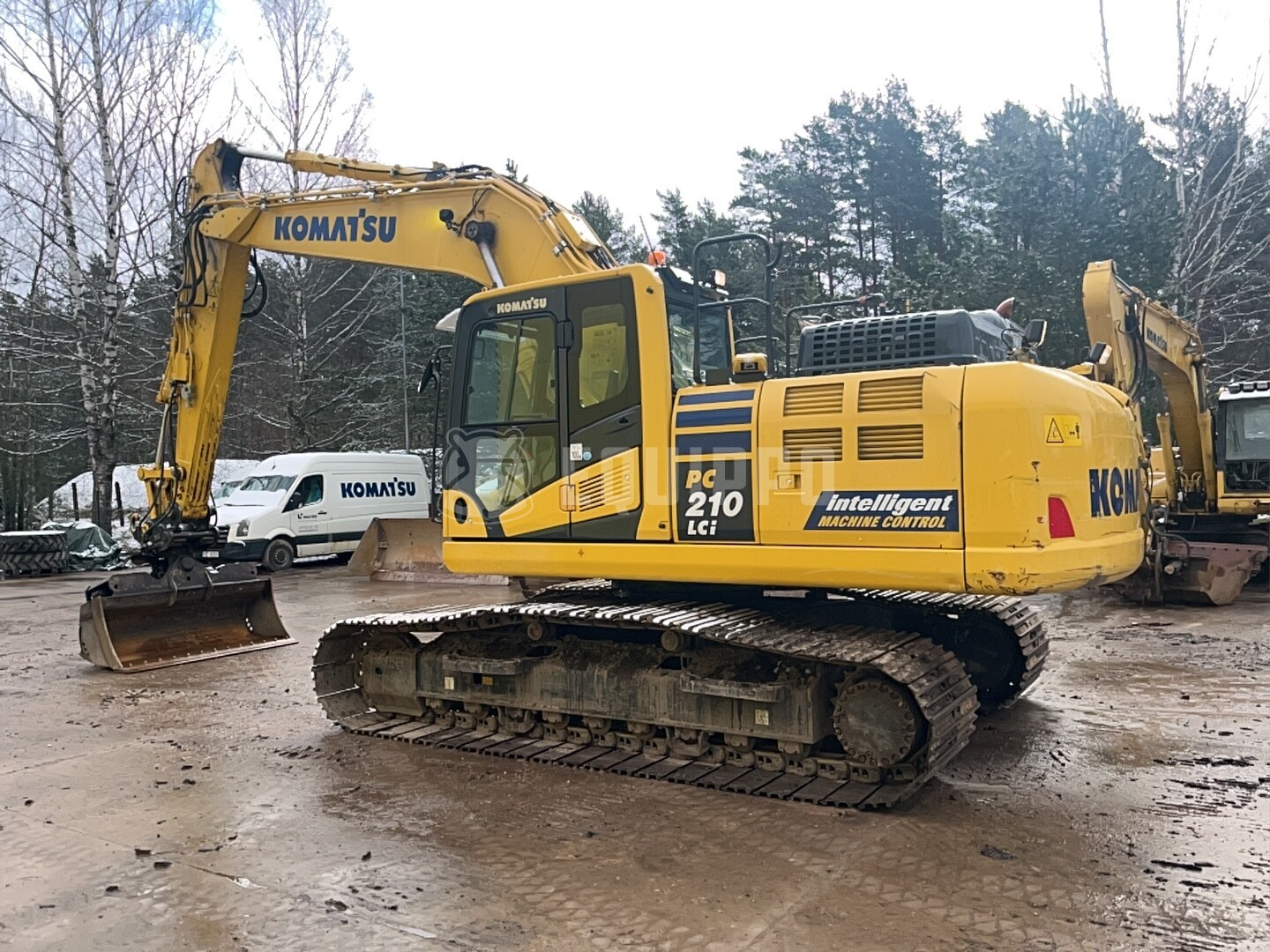Komatsu PC210LCi-11E0 with full Topcon 3D system - - Used Tracked Excavator