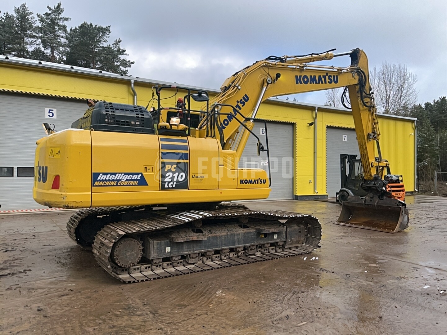 Komatsu PC210LCi-11E0 with full Topcon 3D system - - Used Tracked Excavator