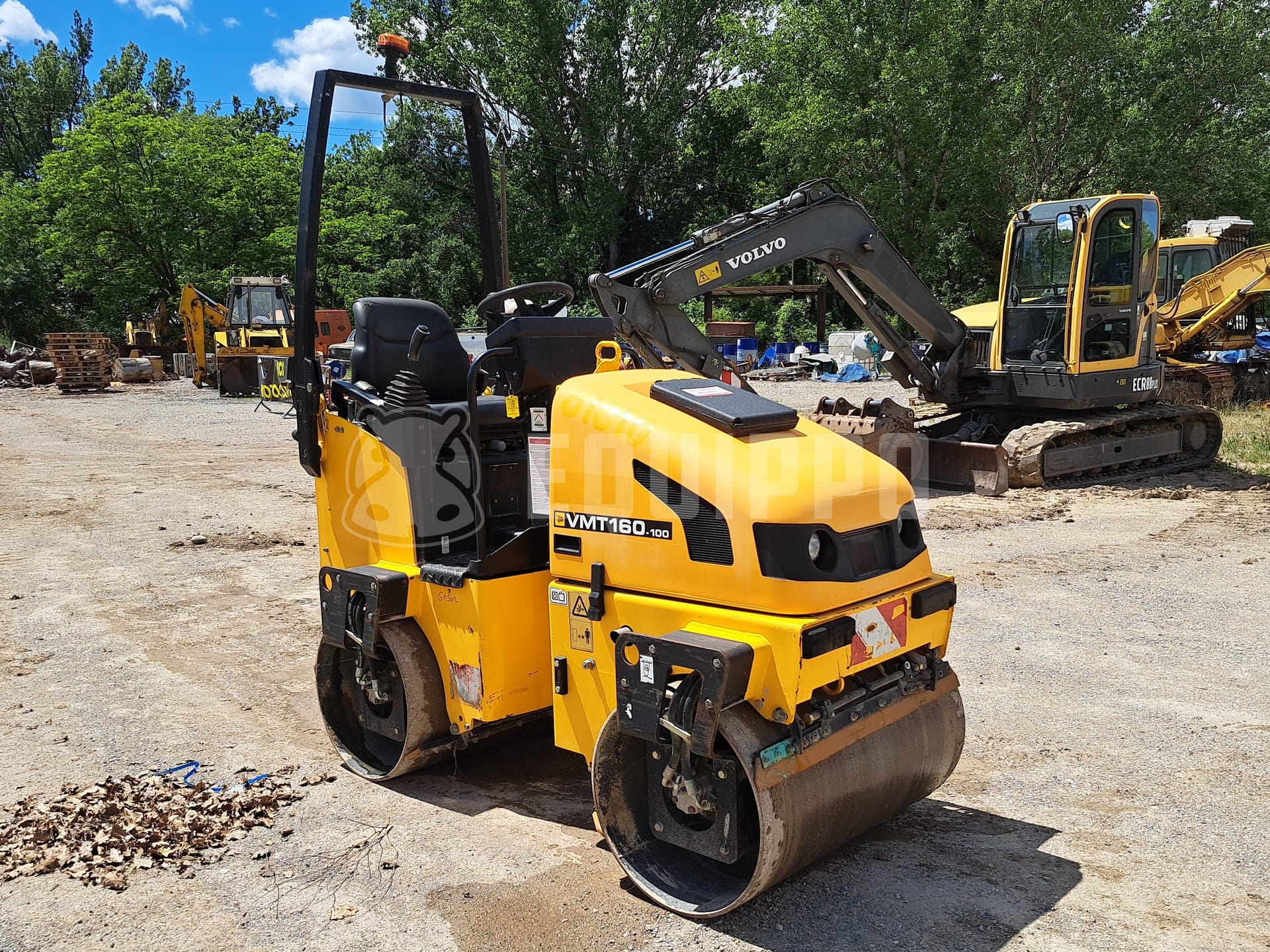 JCB VMT160-80 - - Gebruikte Tandemtrilwals