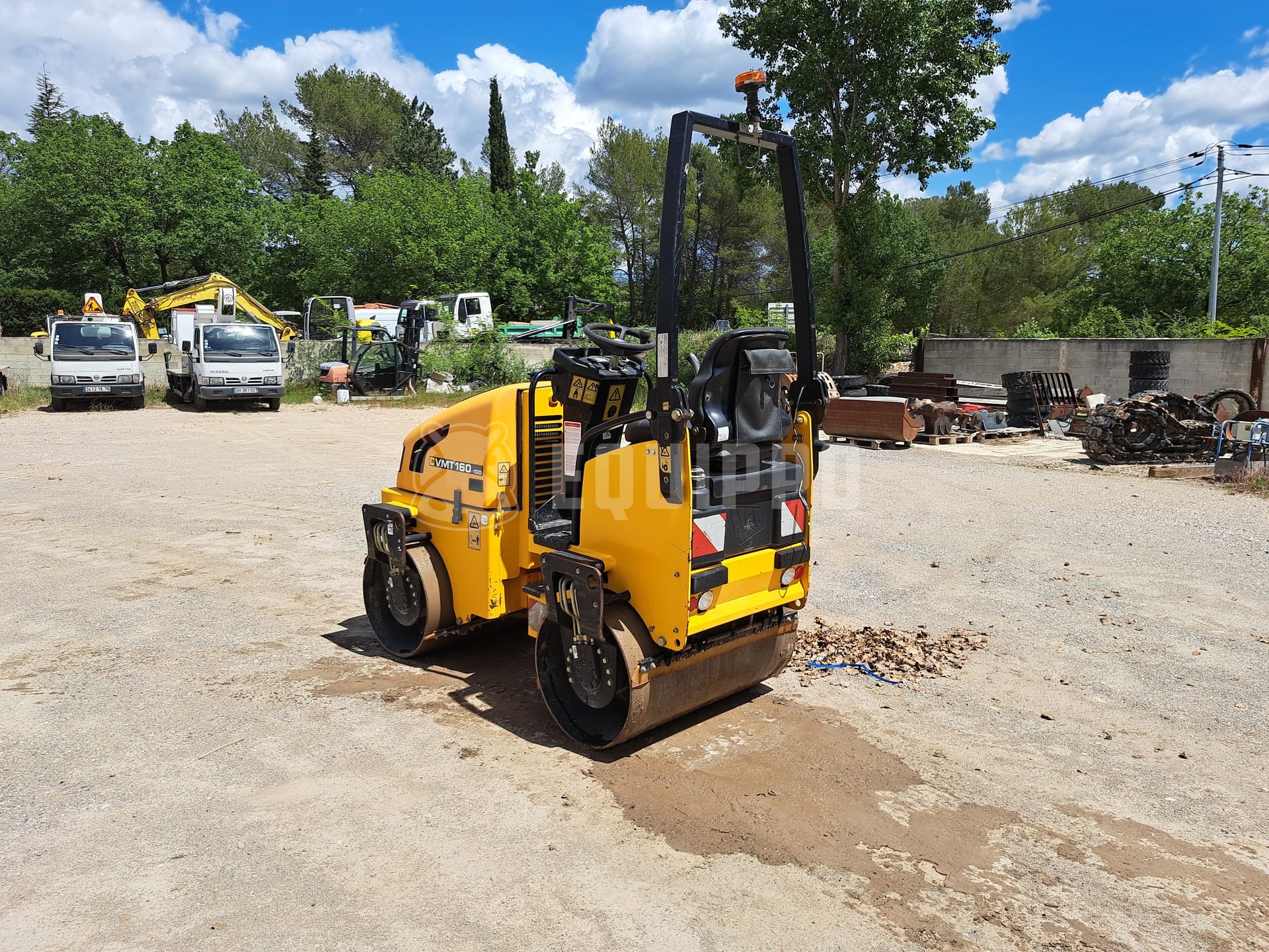 JCB VMT160-80 - - Gebruikte Tandemtrilwals