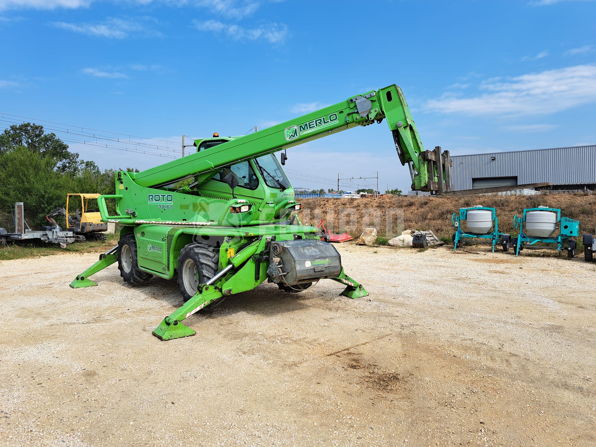Merlo Roto 38.16 S - - Used Telescopic Forklift