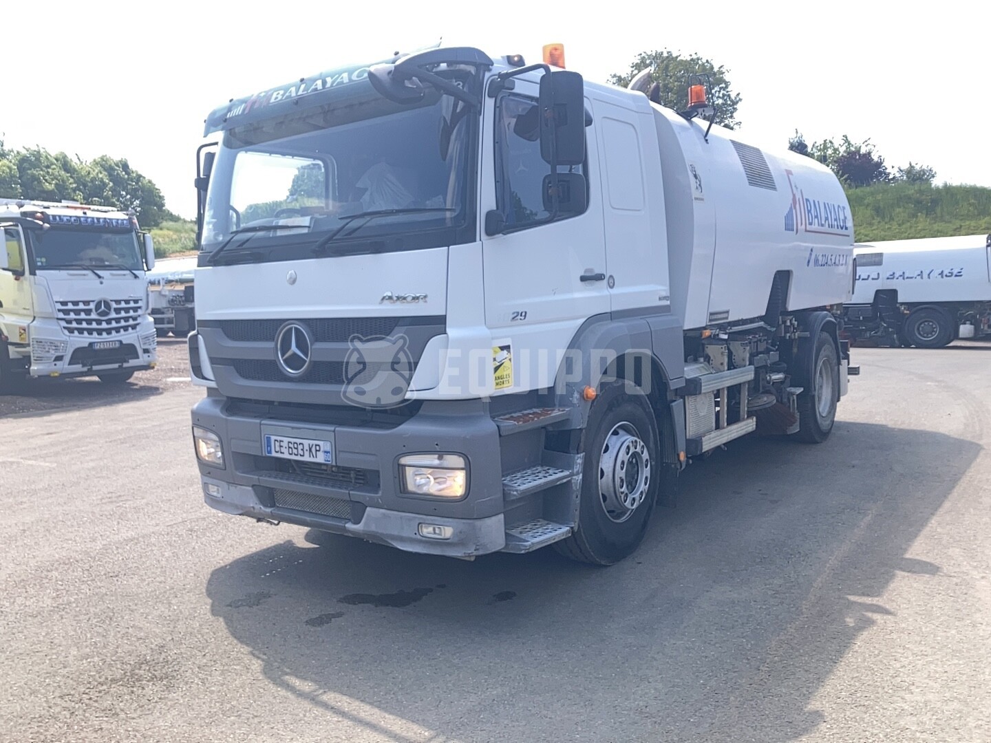 Mercedes-Benz Axor 1829 optifant 70 TA - - Used Sweeper