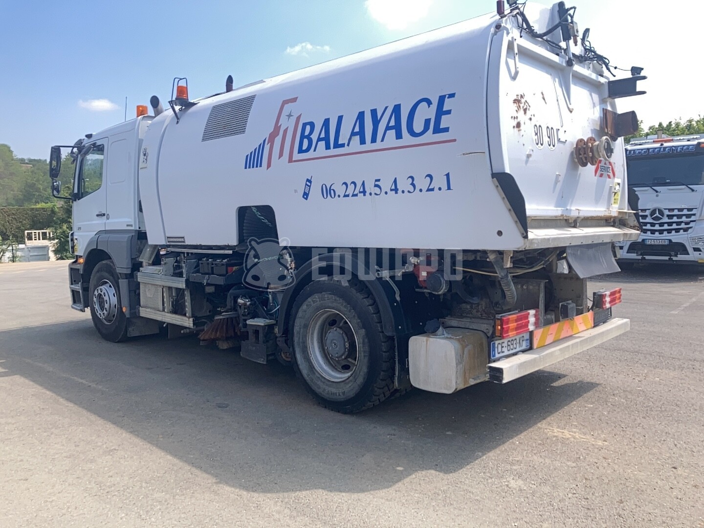 Mercedes-Benz Axor 1829 optifant 70 TA - - Used Sweeper