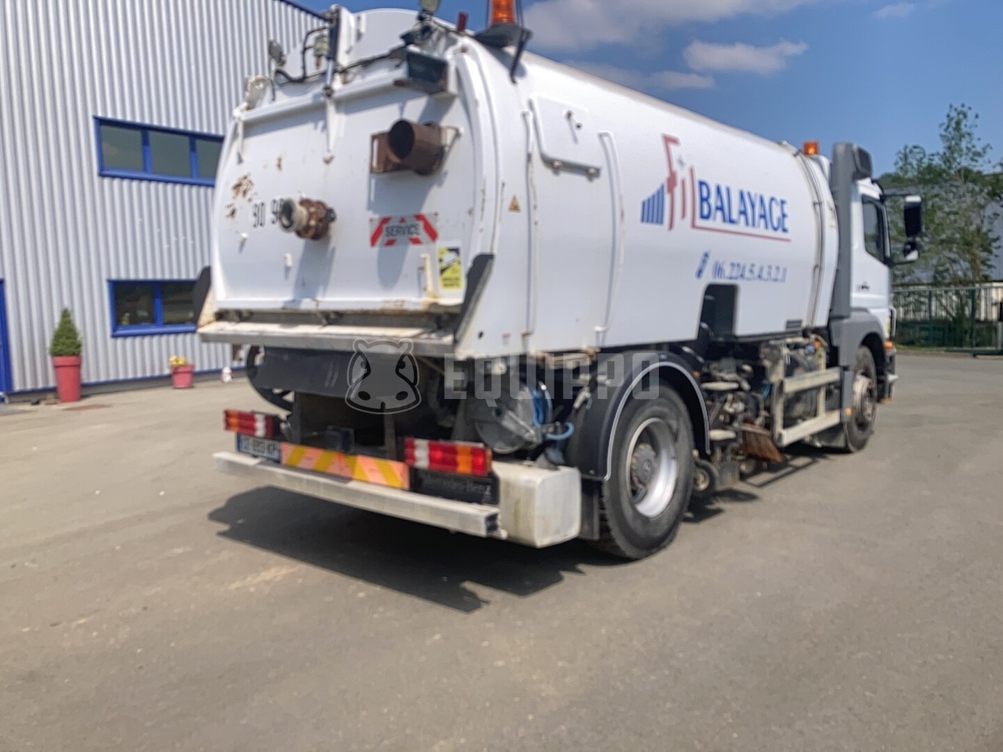 Mercedes-Benz Axor 1829 optifant 70 TA - - Used Sweeper