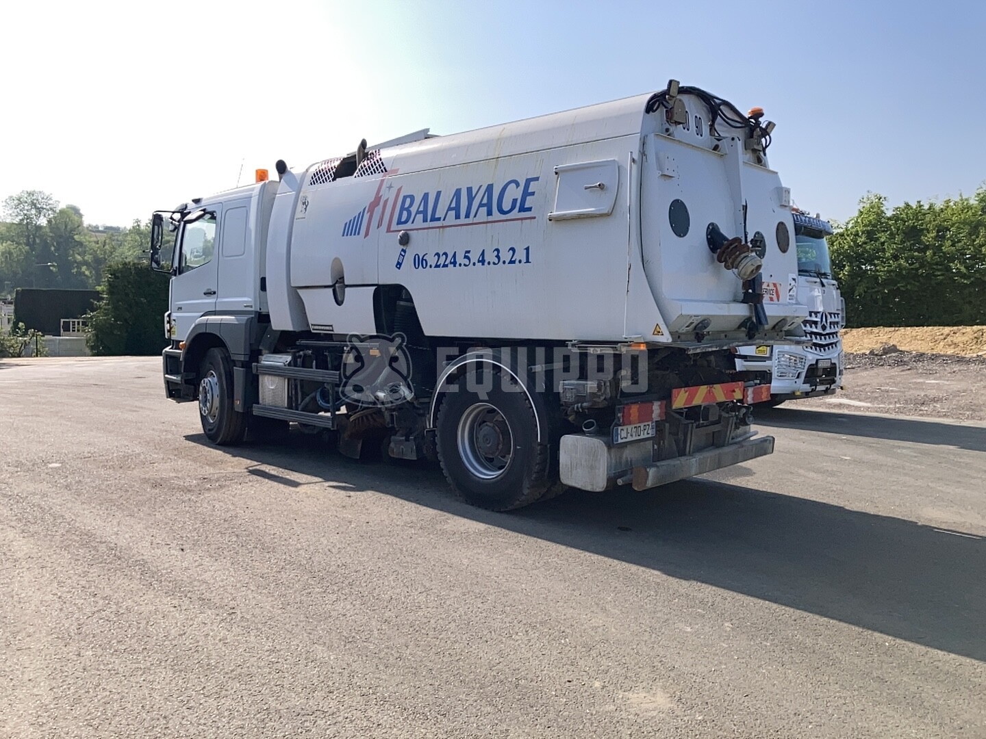 Mercedes-Benz Axor 1829 optifant 8000 TA - - Used Sweeper