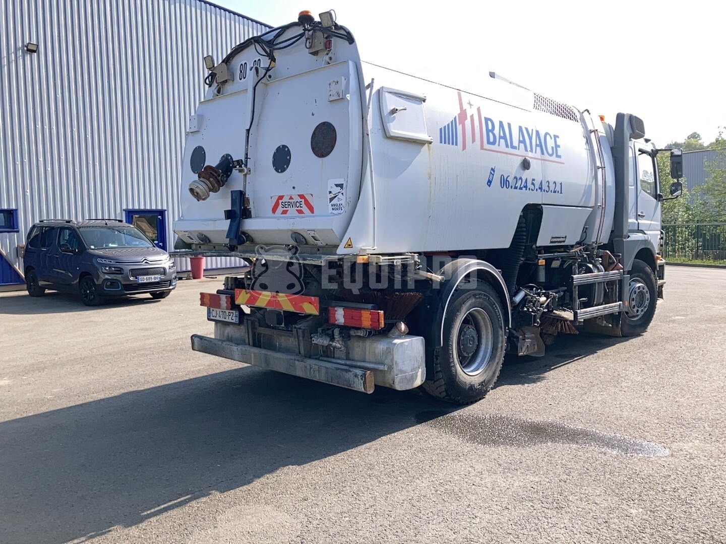 Mercedes-Benz Axor 1829 optifant 8000 TA - - Used Sweeper