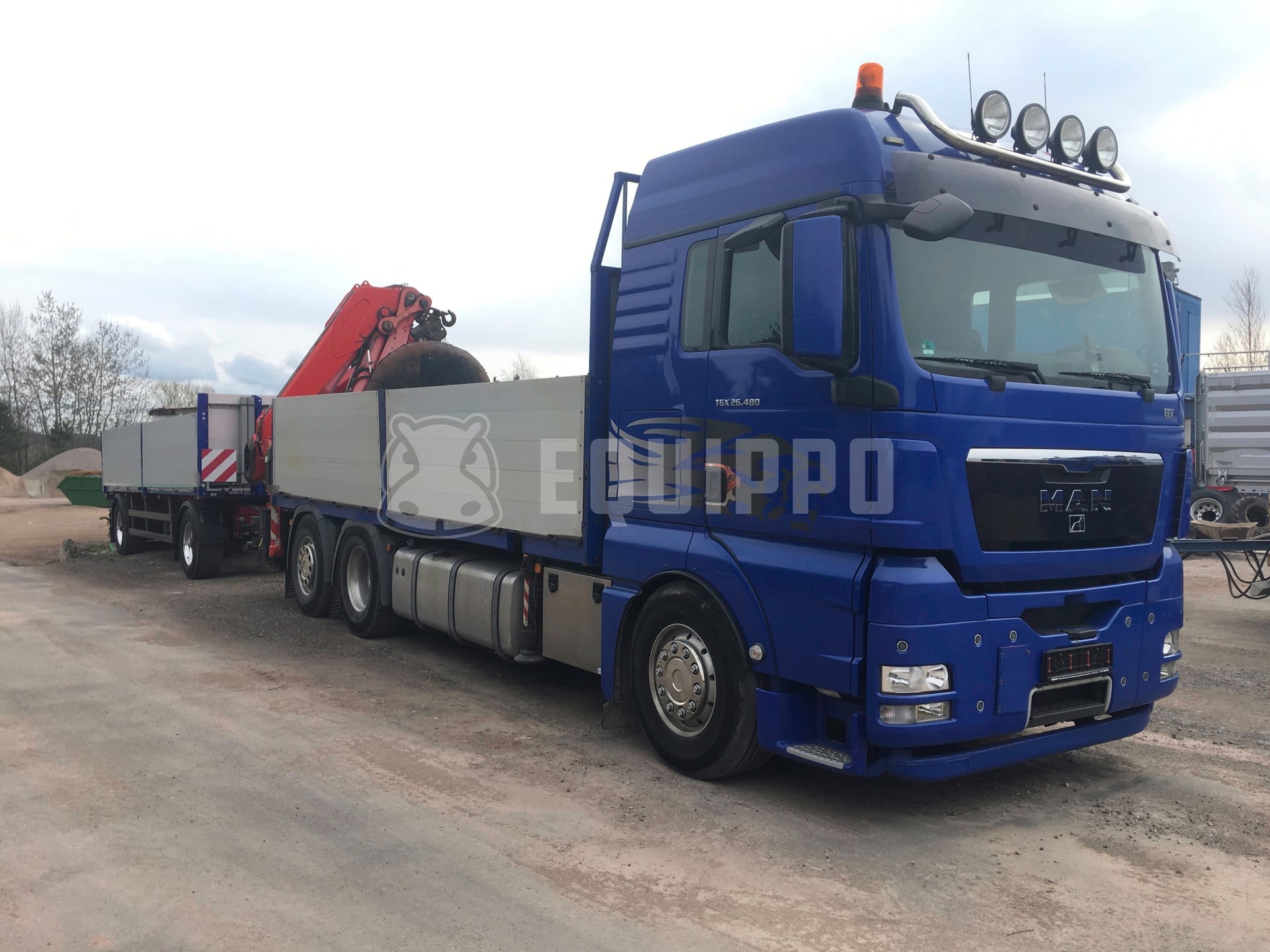 MAN TGX 26.480 W/FASSI 380A.2 CRANE  - - Used Truck