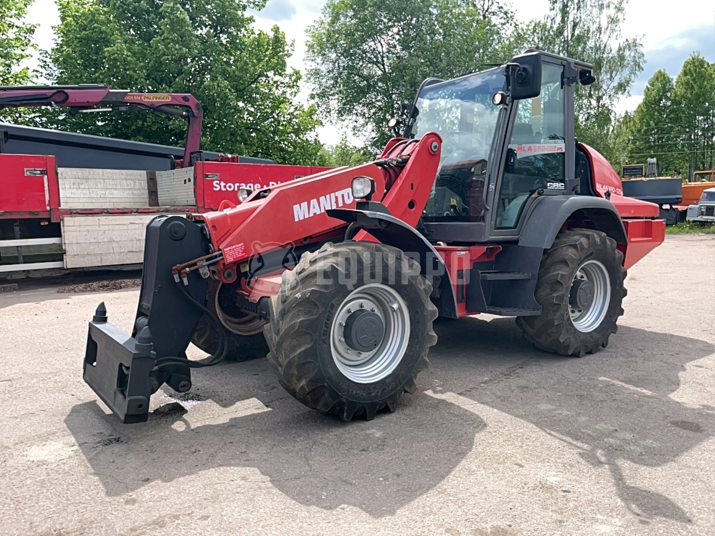 Manitou MLA 630-125 PS 6 Meter 3 Ton (no attachments) - - Used Telescopic Forklift