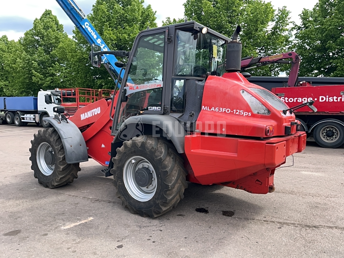 Manitou MLA 630-125 PS 6 Meter 3 Ton (no attachments) - - Used Telescopic Forklift