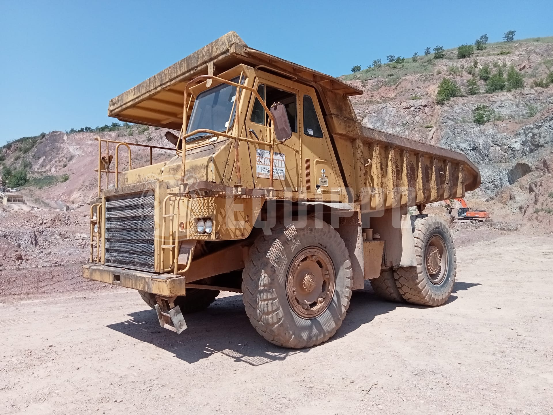 Caterpillar 769 C - - Used Rigid Dump Truck