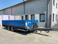 Fortuna T 100 10 Ton Equipment Trailer - - Used Semi-trailer