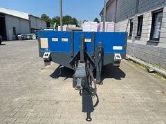 Fortuna T 100 10 Ton Equipment Trailer - - Used Semi-trailer