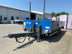 Fortuna T 100 10 Ton Equipment Trailer - - Used Semi-trailer