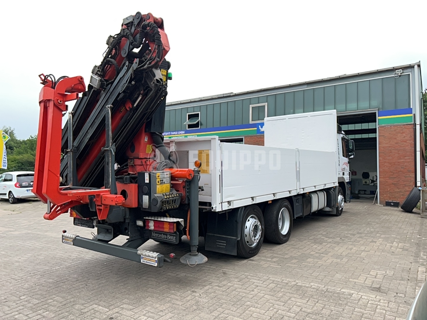 Mercedes-Benz Actros 2536 L with Palfinger PK22002EH-C crane - - Used Tractor Unit with Crane