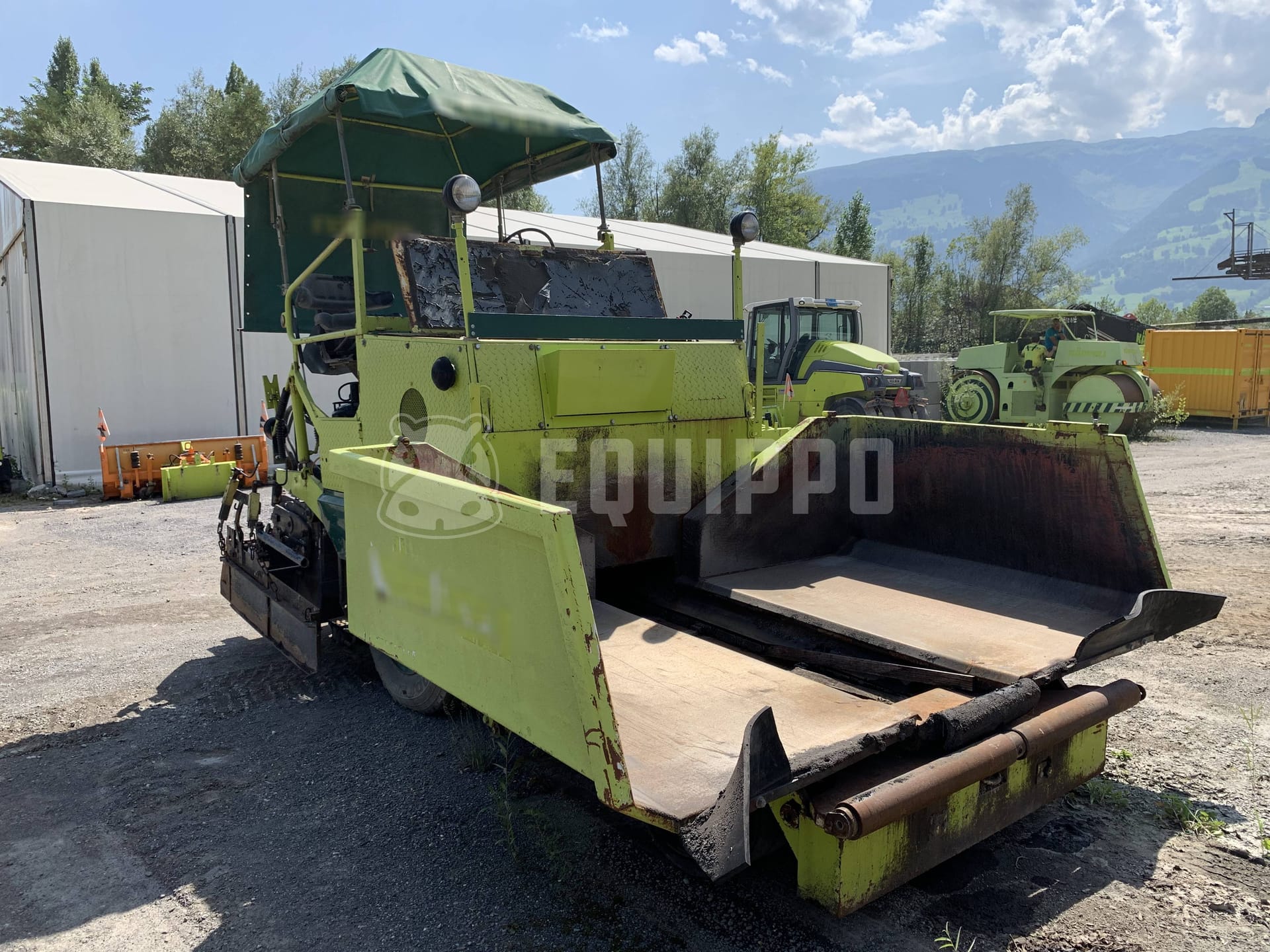 Dynapac-Hoes 5000R  - - Used Asphalt Paver
