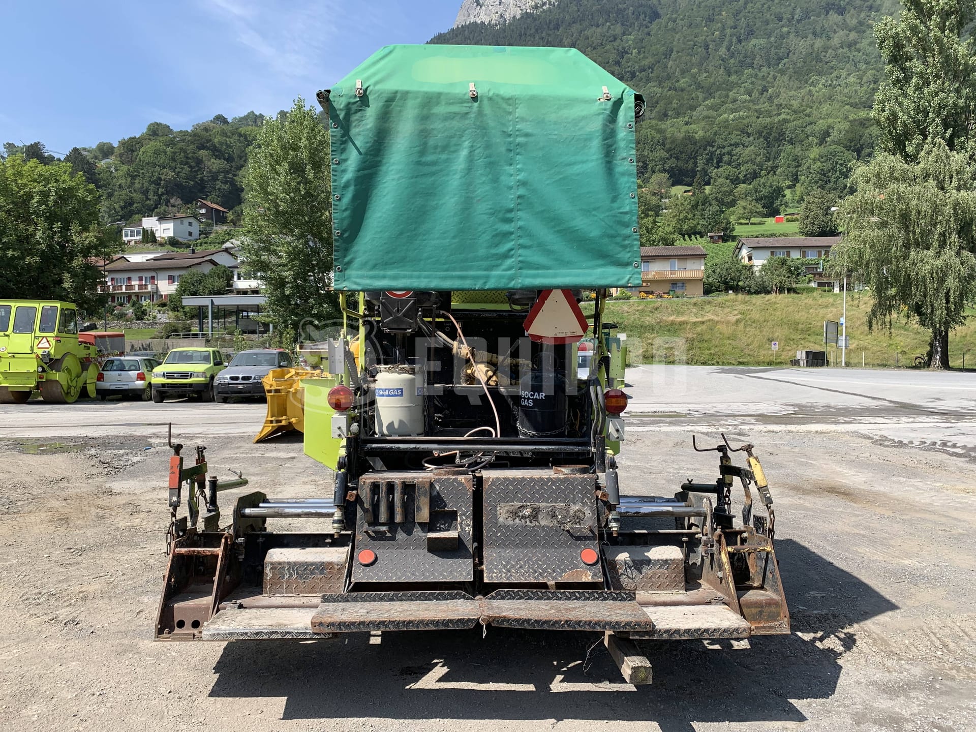Dynapac-Hoes 5000R  - - Used Asphalt Paver