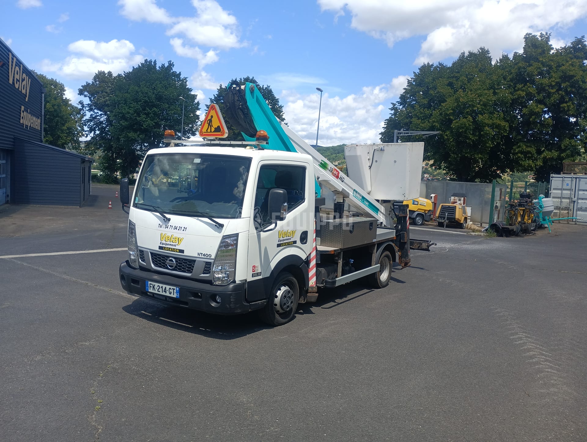 Nissan Imer 19 - - Used Truck-Mounted Boom Lift