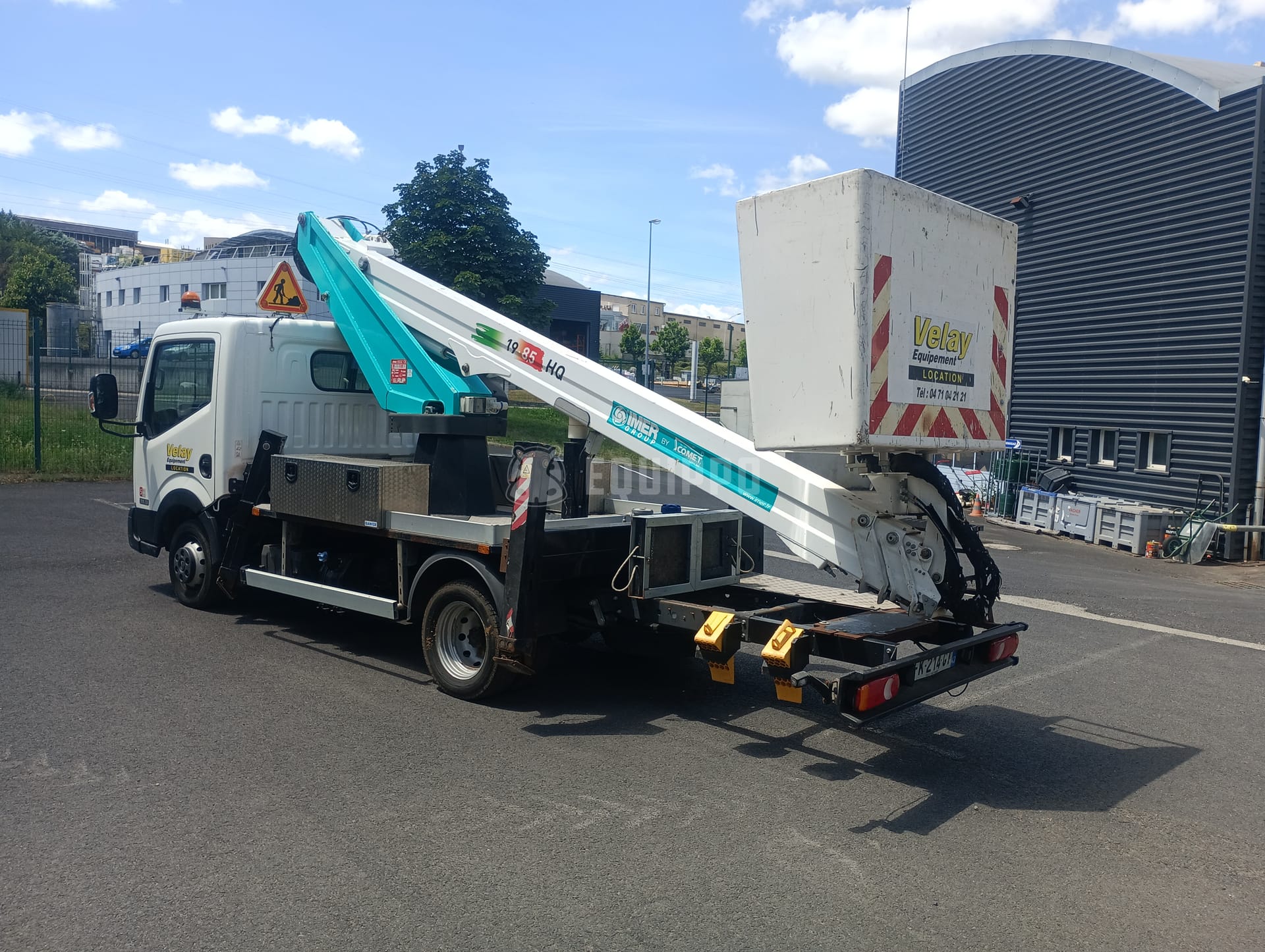Nissan Imer 19 - - Used Truck-Mounted Boom Lift