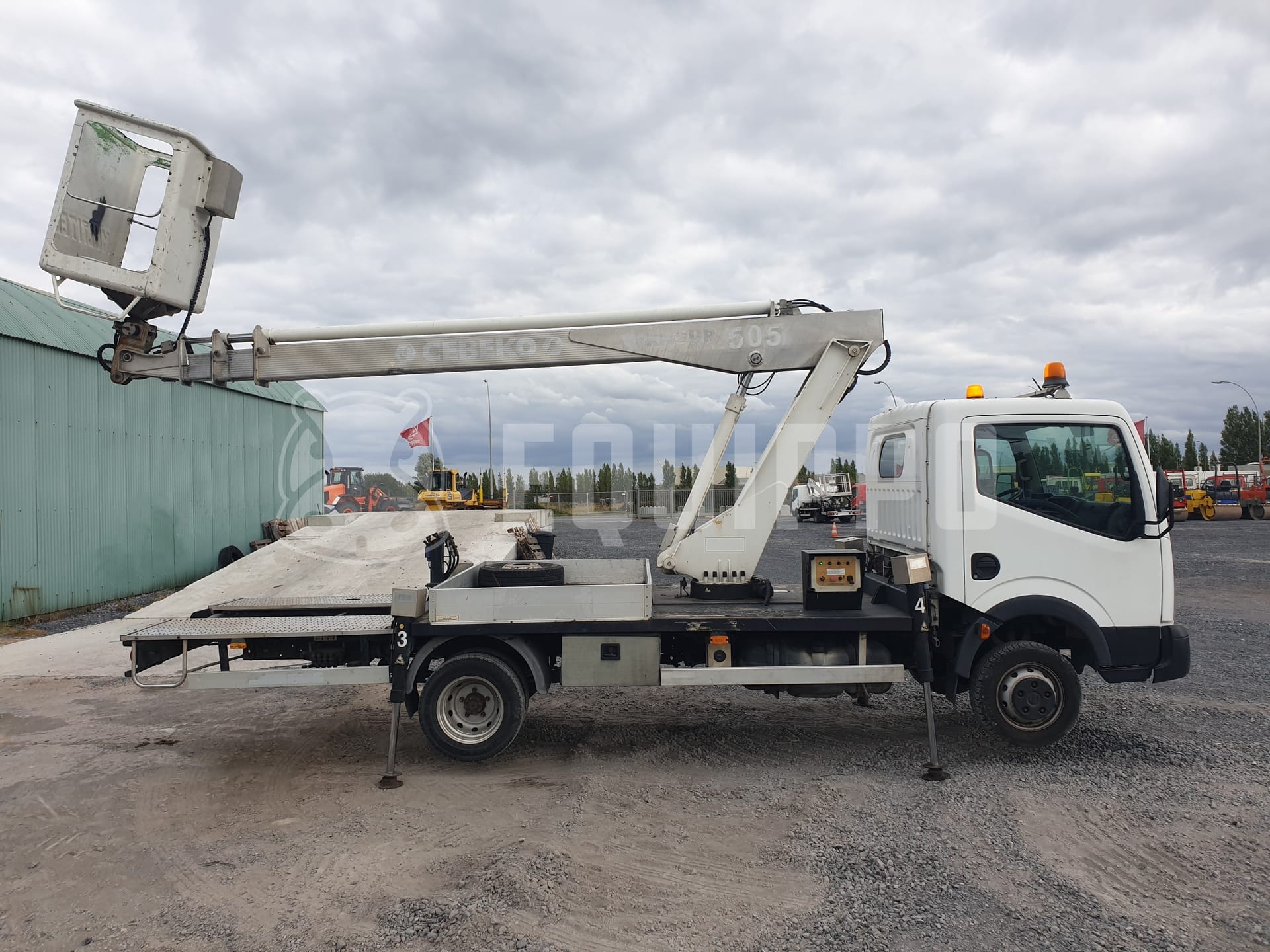 Multitel 160 ALU/DS - Nissan Cabstar 35.11  - - Used Truck-Mounted Boom Lift