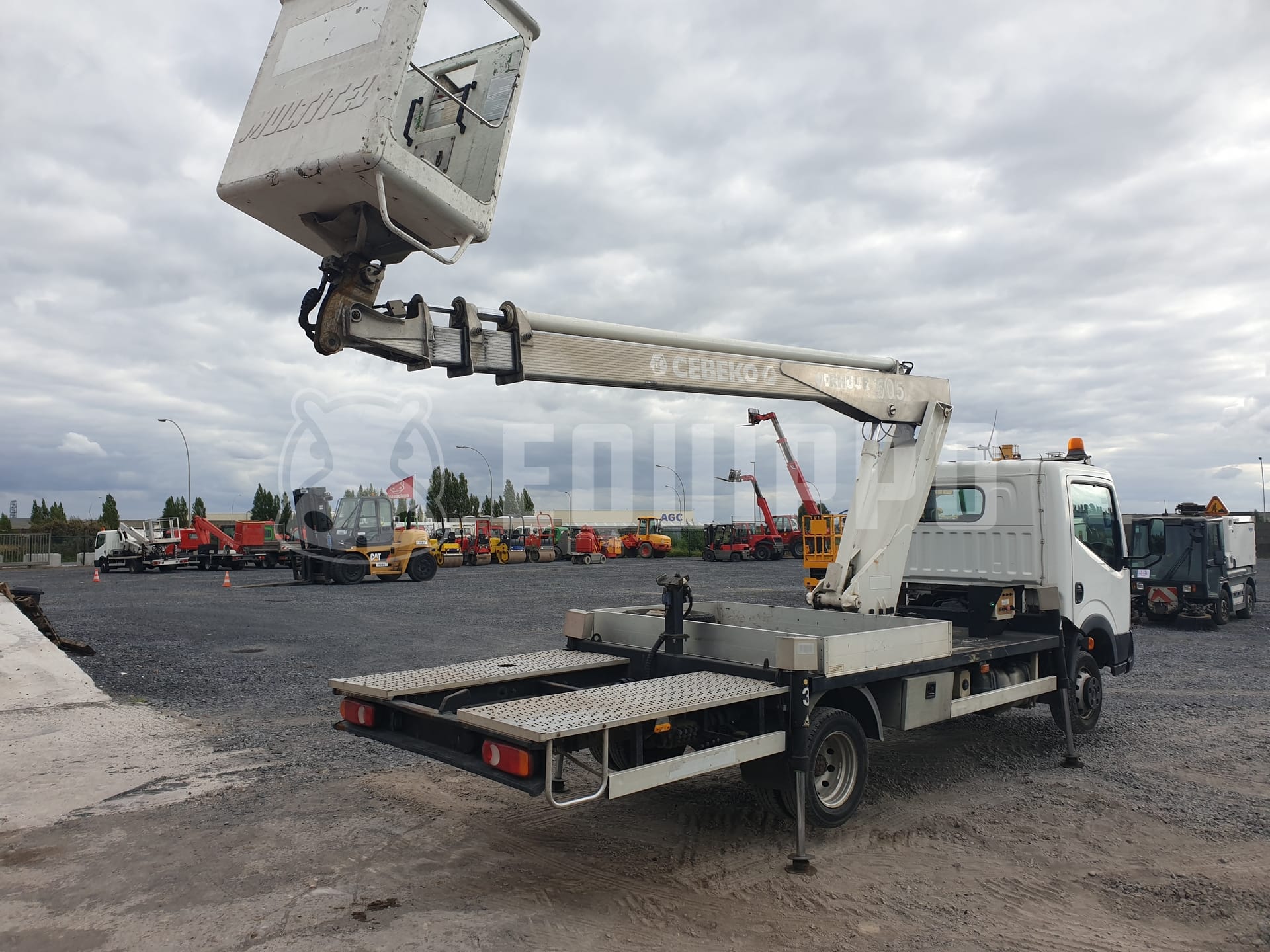 Multitel 160 ALU/DS - Nissan Cabstar 35.11  - - Used Truck-Mounted Boom Lift