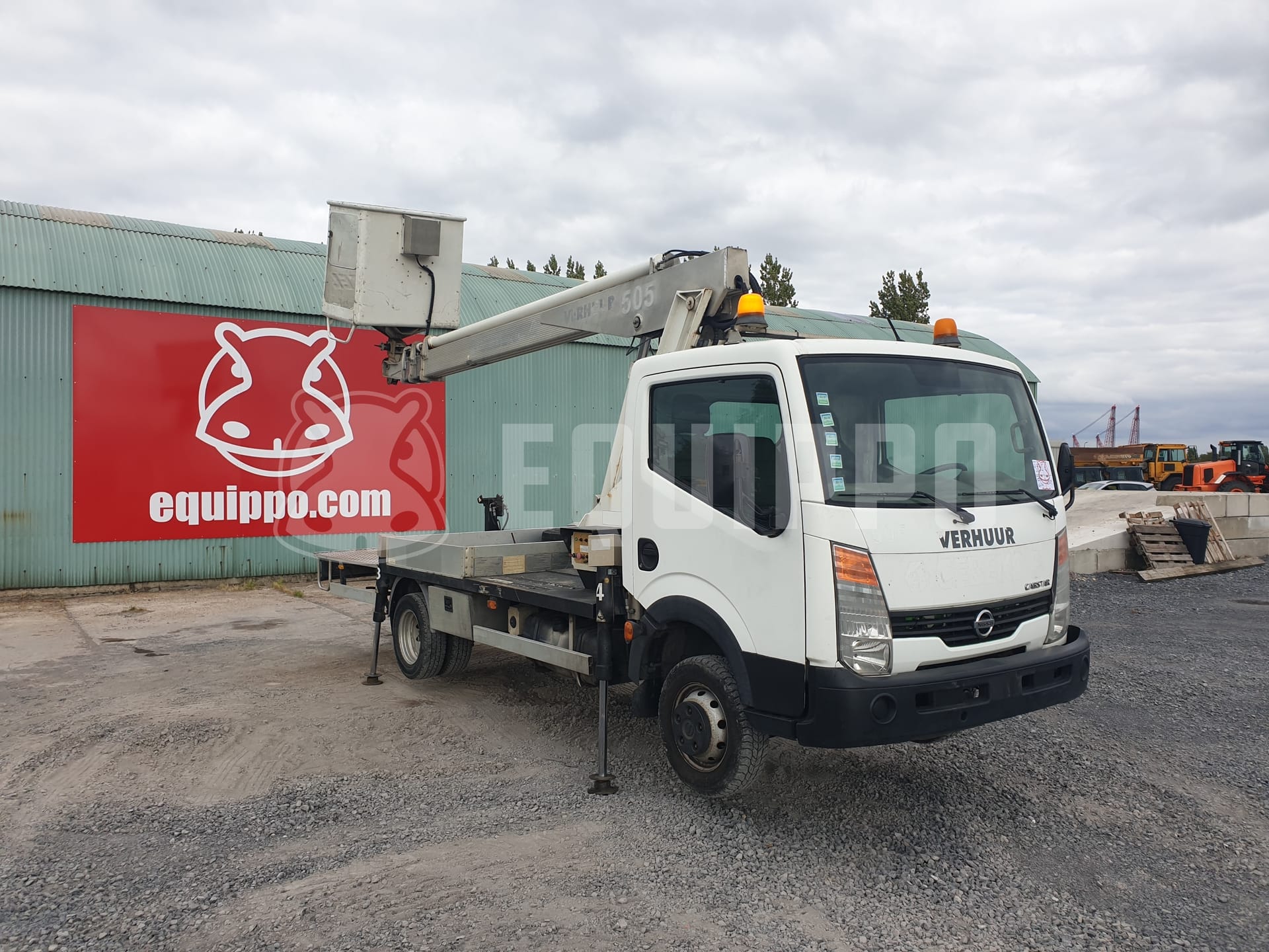 Multitel 160 ALU/DS - Nissan Cabstar 35.11  - - Used Truck-Mounted Boom Lift