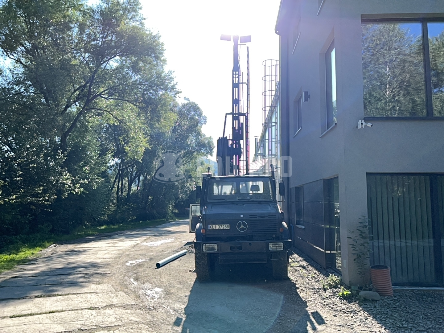 Nordmeyer DSB 1/3.5 on Unimog U1850 on Unimog U1850 chassis - - Used Drill