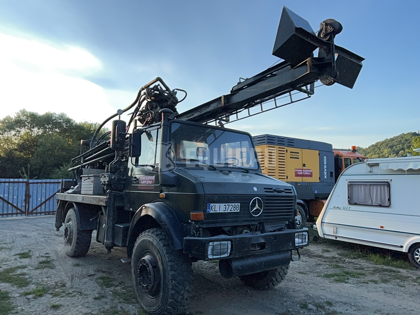 Nordmeyer DSB 1/3.5 on Unimog U1850 on Unimog U1850 chassis - - Used Drill