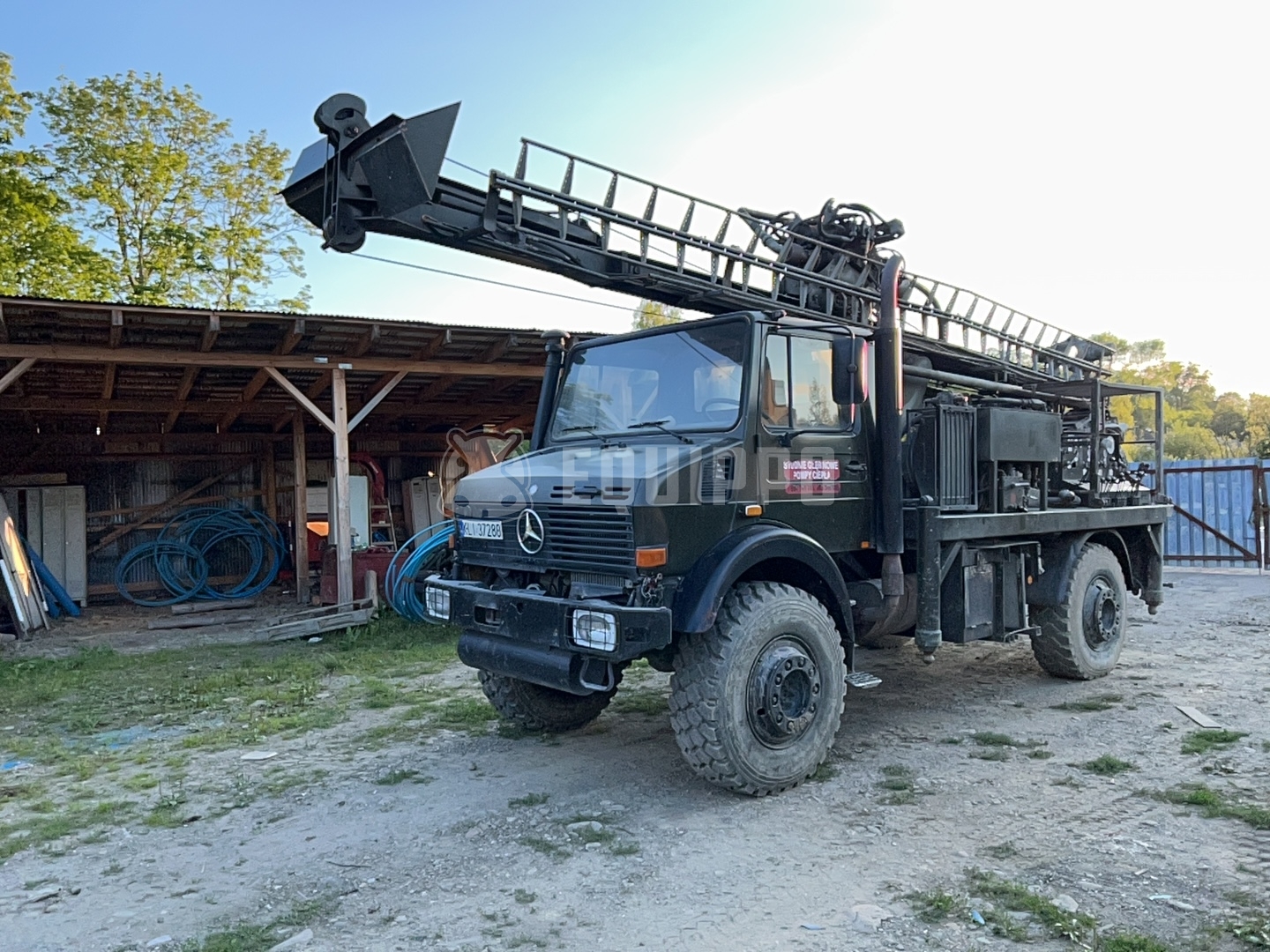 Nordmeyer DSB 1/3.5 on Unimog U1850 on Unimog U1850 chassis - - Used Drill