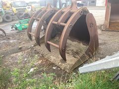 Eurosteel TH63 Grapple bucket - - Używany In Polish, "bucket" translates to "łyżka" in the context of construction machinery.