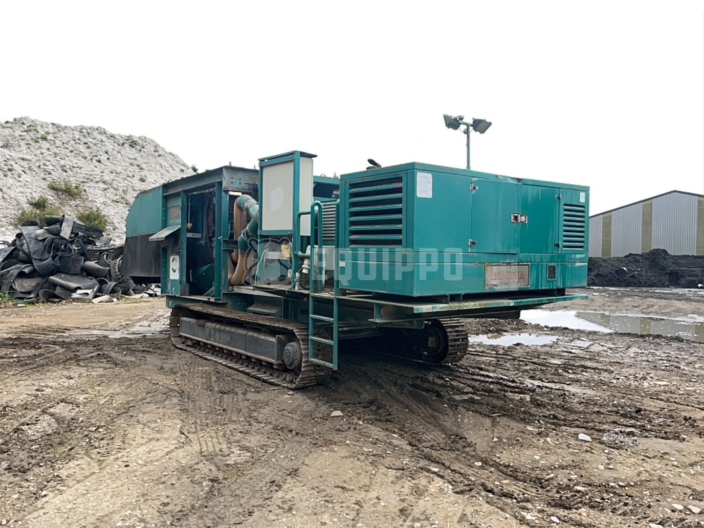 Westeria WindSifter auf Raupen - - Gebrauchte Siebanlage