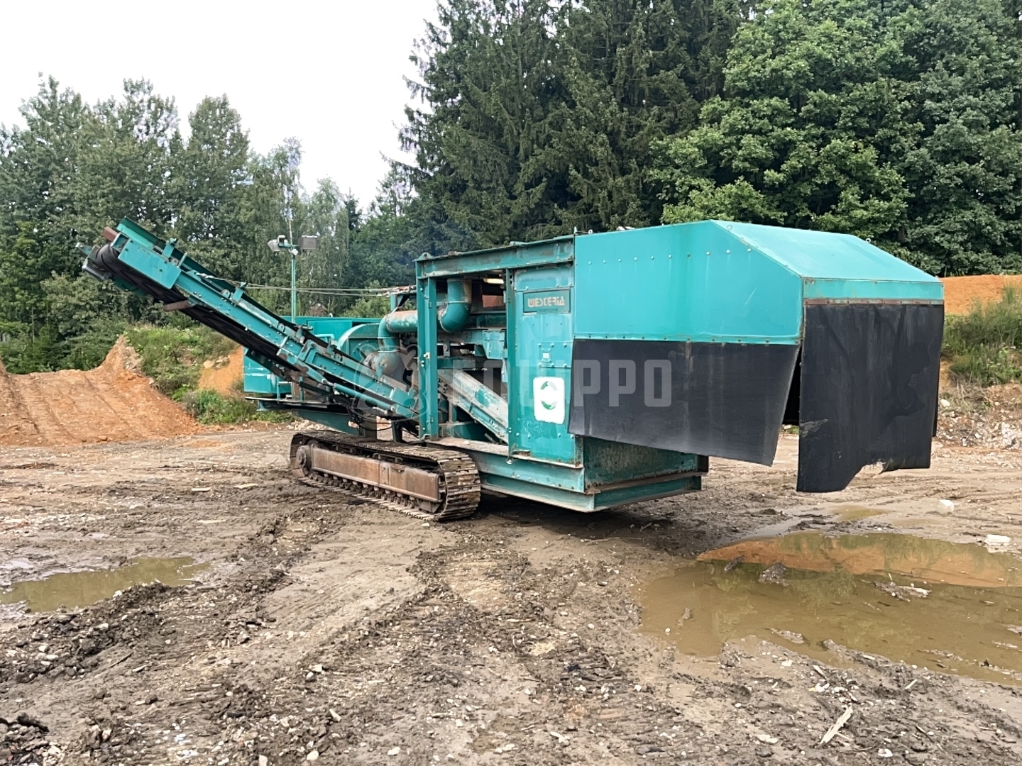 Westeria WindSifter auf Raupen - - Gebrauchte Siebanlage