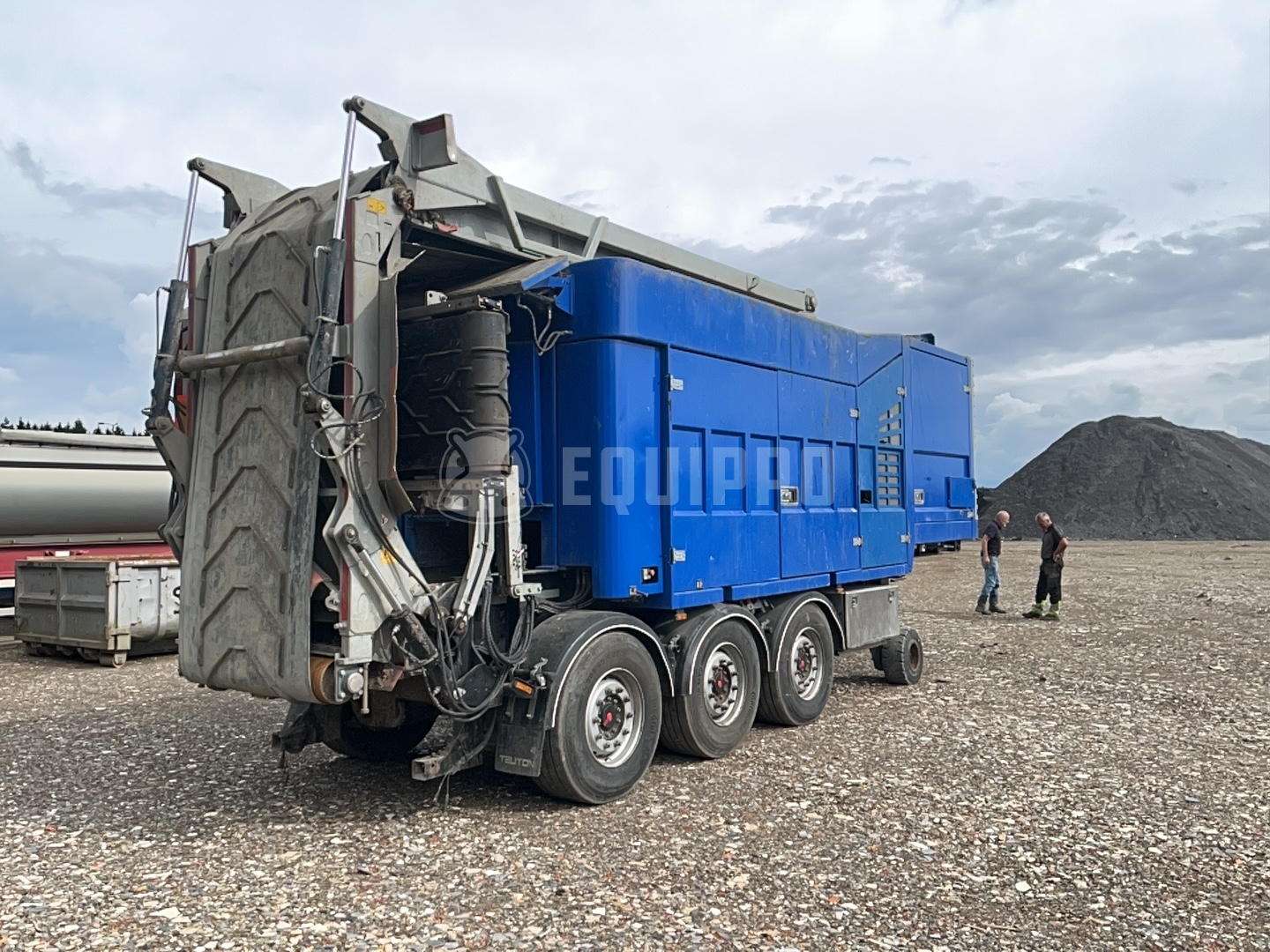 Eggersman Teuton Single Shaft Shredder - - Used Shredder
