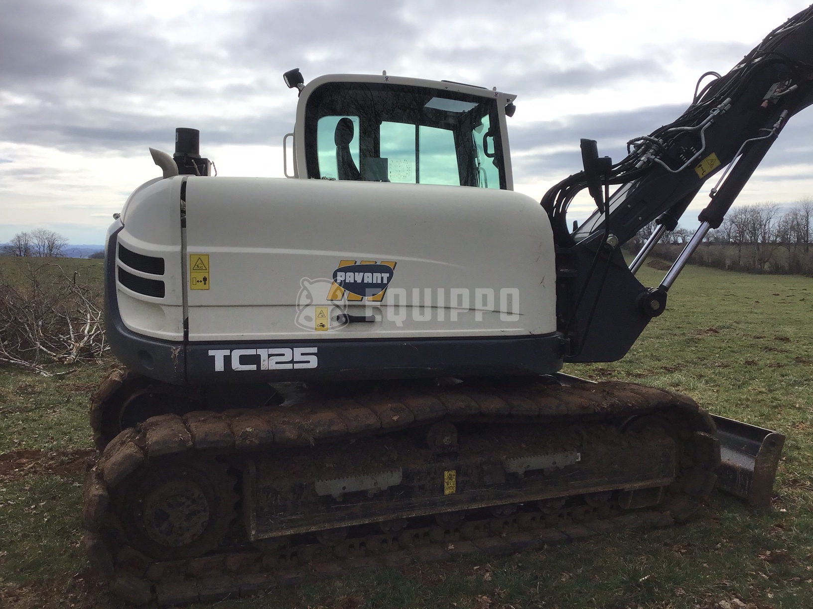 Schaeff TC125 with 2 buckets - - Used Tracked Excavator