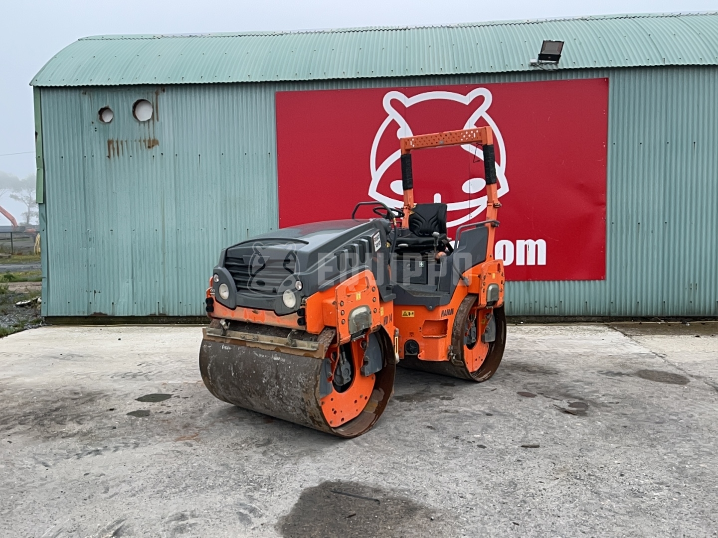 Hamm Hd 14 Vv - - Used Tandem Roller