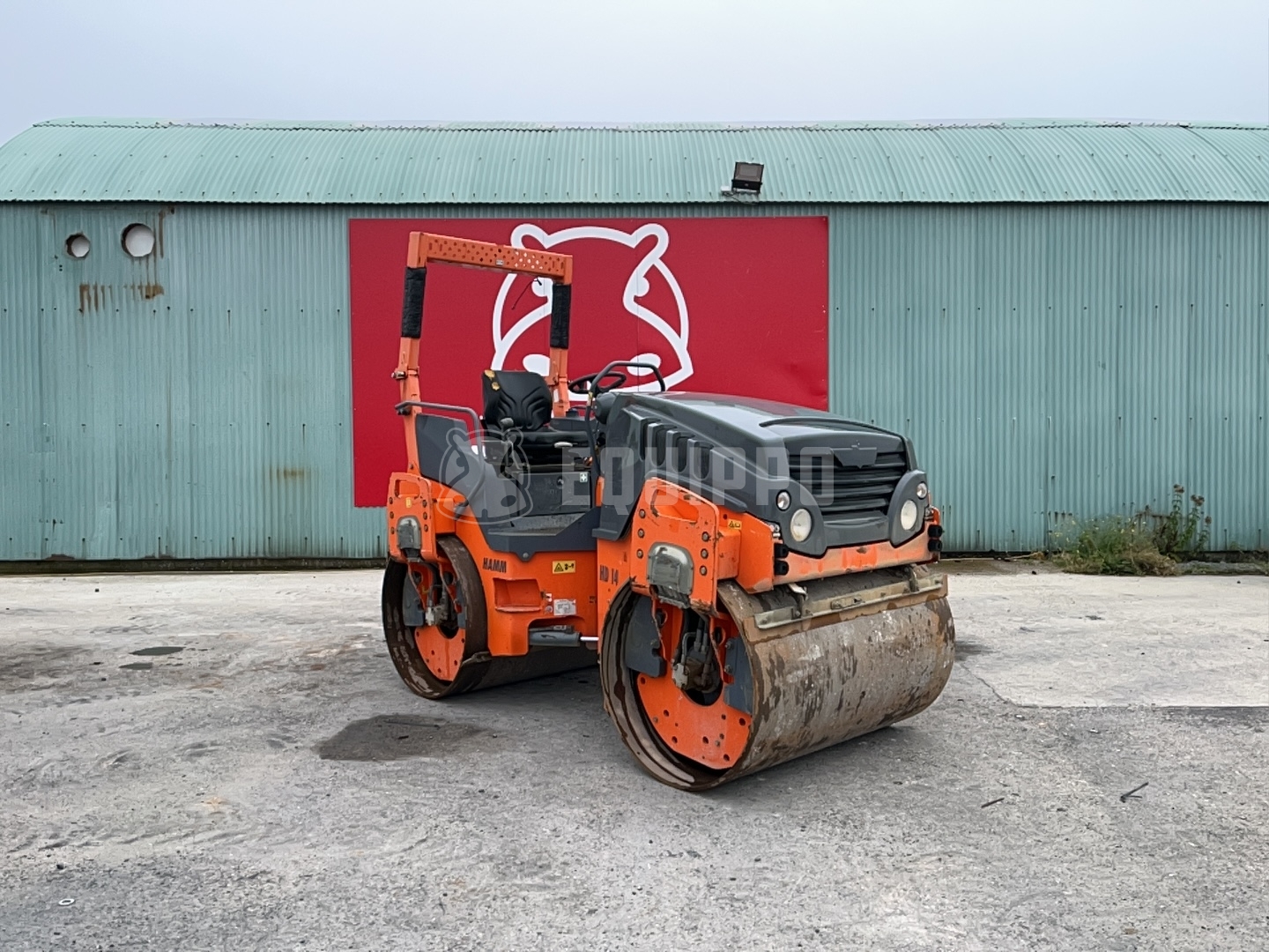 Hamm Hd 14 Vv - - Used Tandem Roller