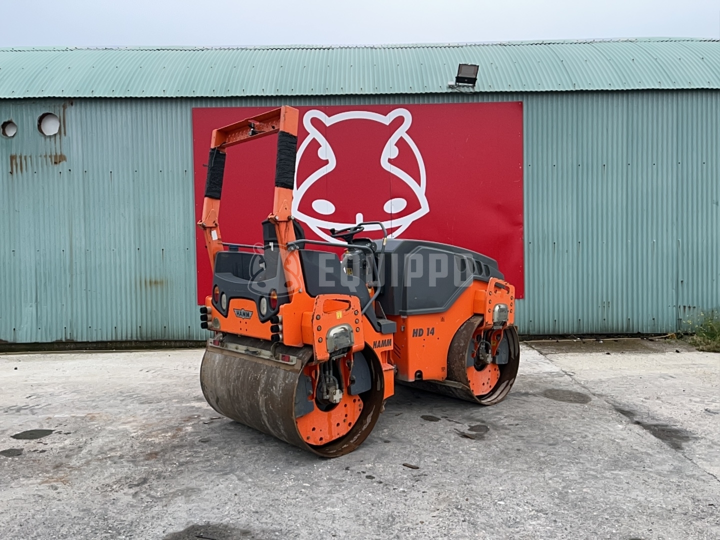 Hamm Hd 14 Vv - - Used Tandem Roller