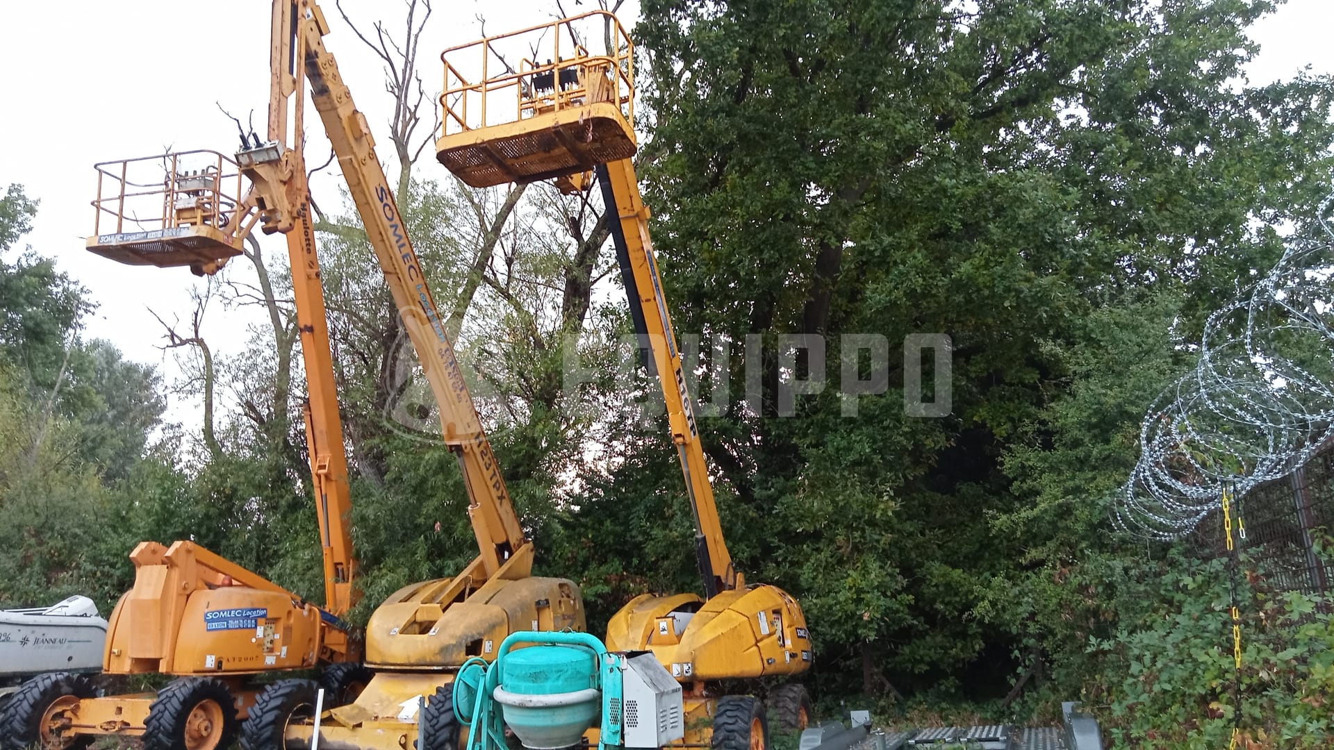 Haulotte H16TPX (not running) - - Used Telescopic Boom Lift