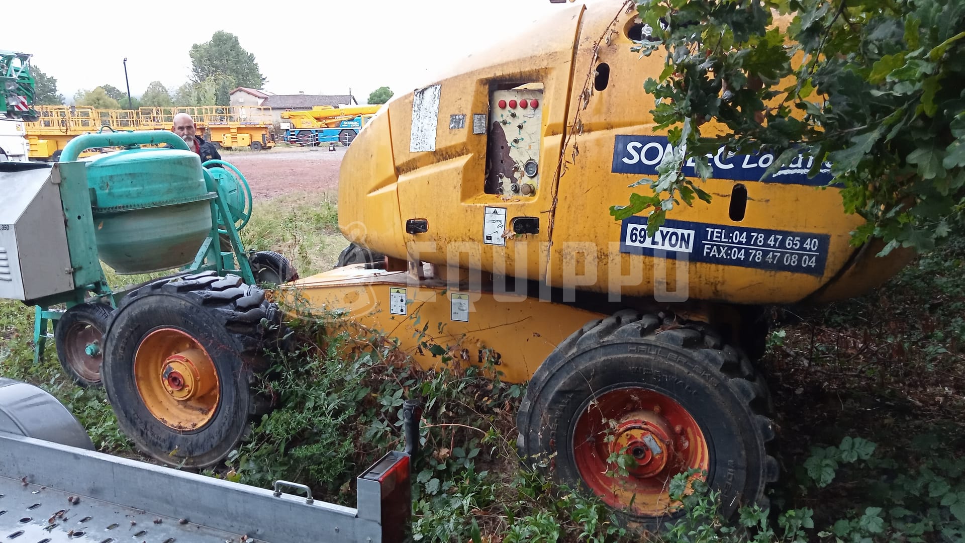 Haulotte H16TPX (not running) - - Used Telescopic Boom Lift