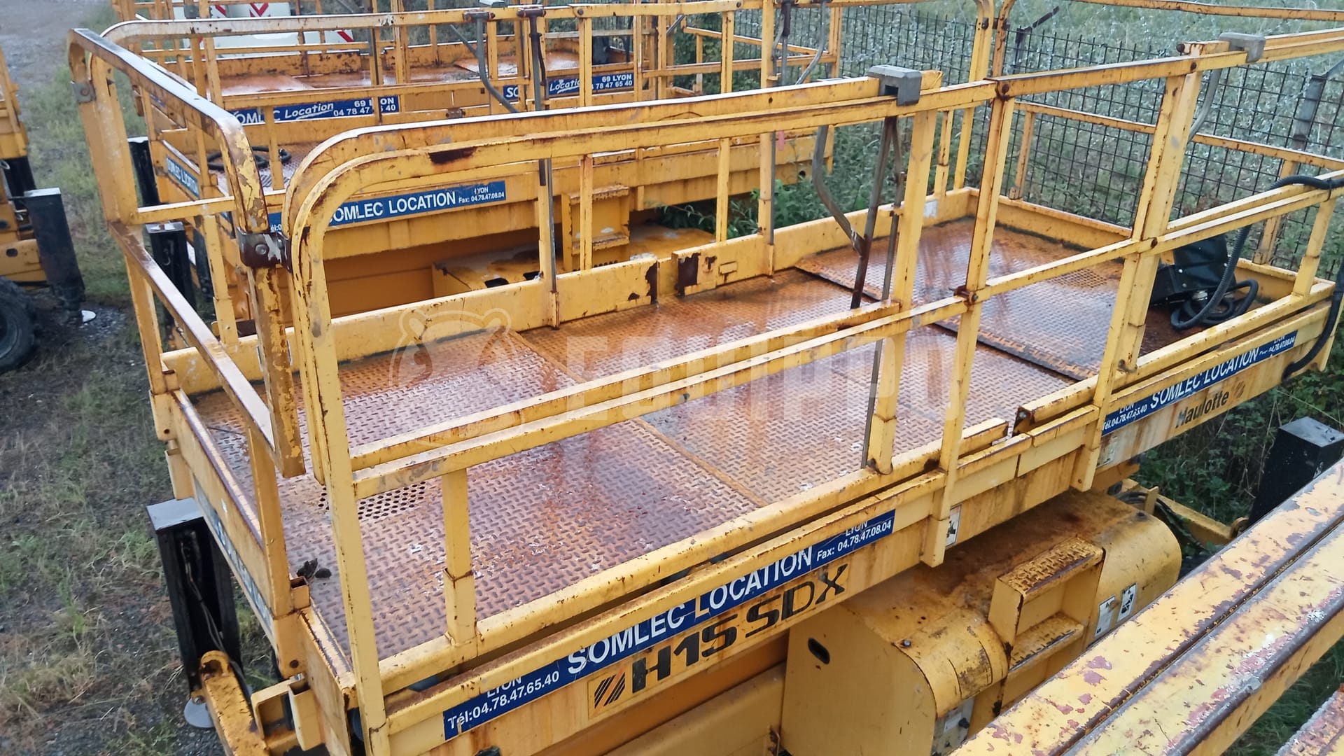 Haulotte H15SDX  - - Used Scissor Lift