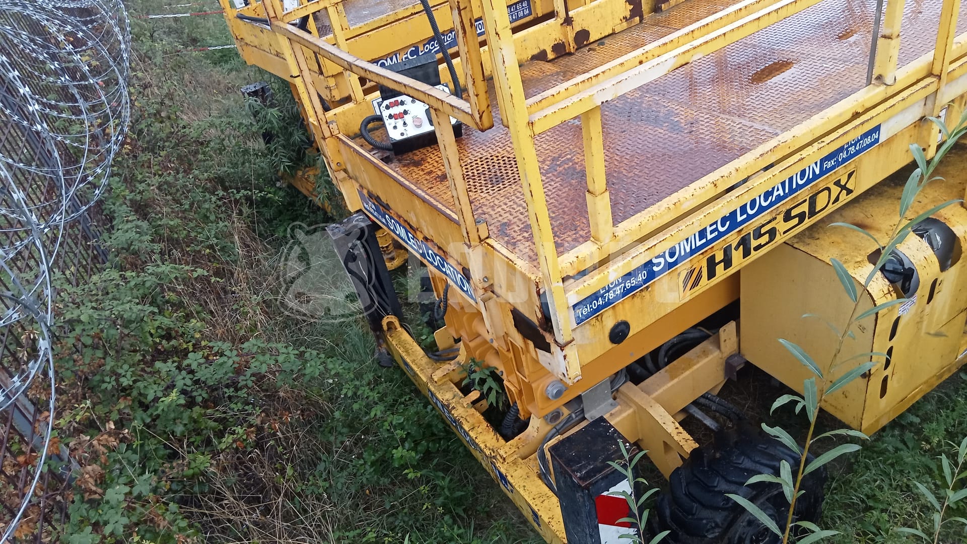 Haulotte H15SDX  - - Used Scissor Lift