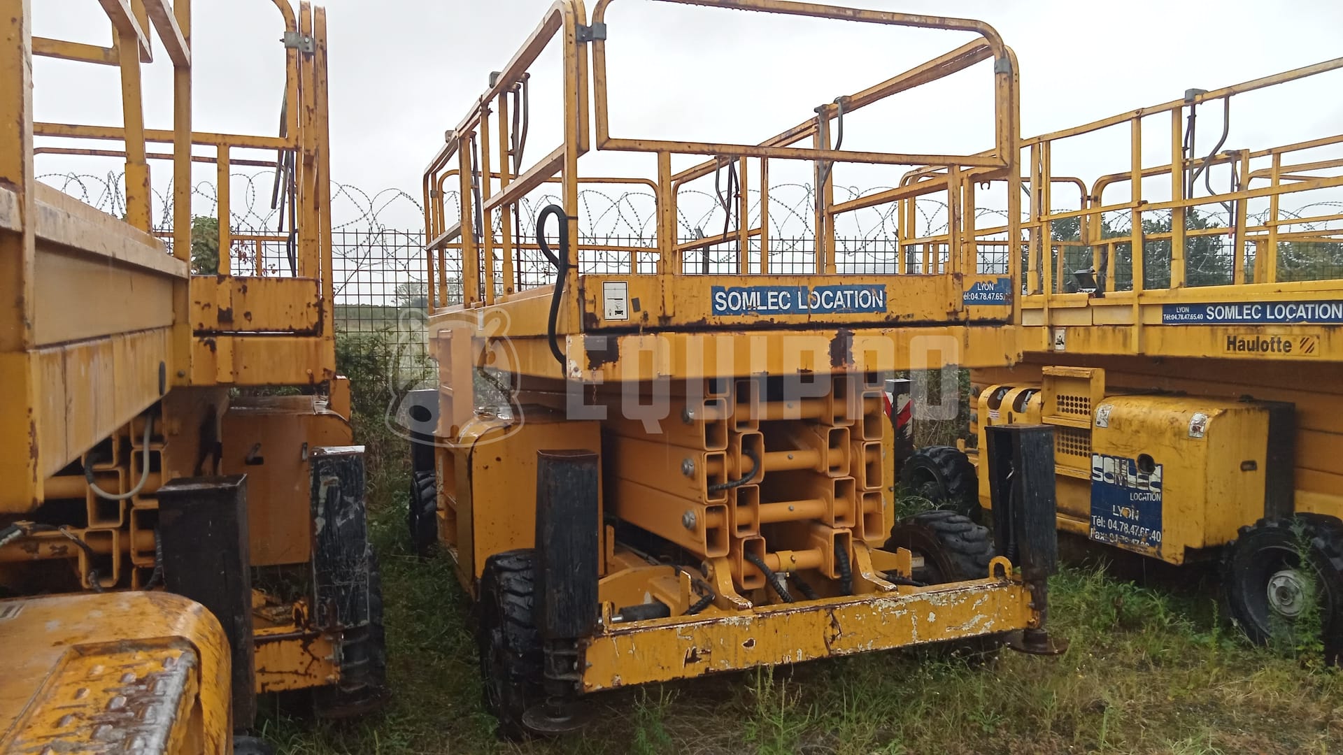Haulotte H15SDX (not running) - - Used Scissor Lift
