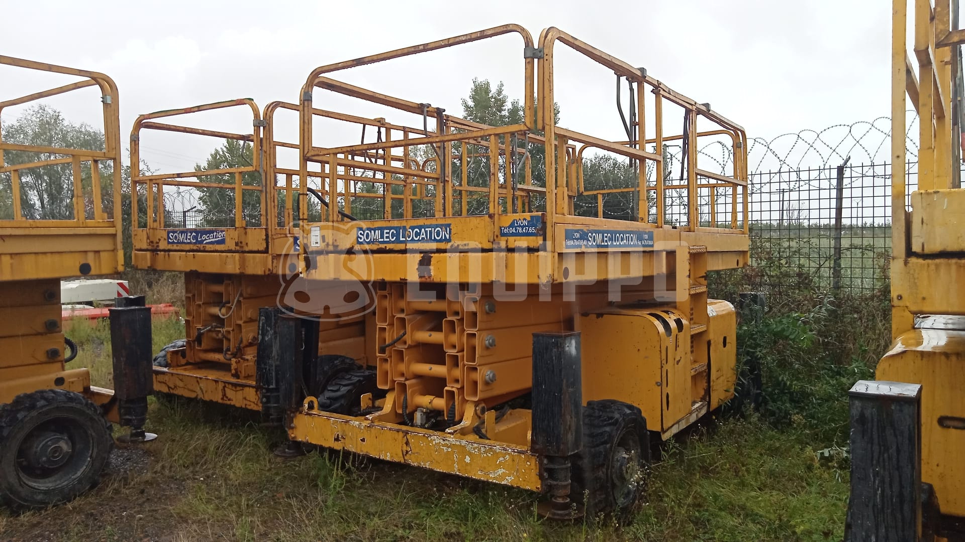 Haulotte H15SDX (not running) - - Used Scissor Lift