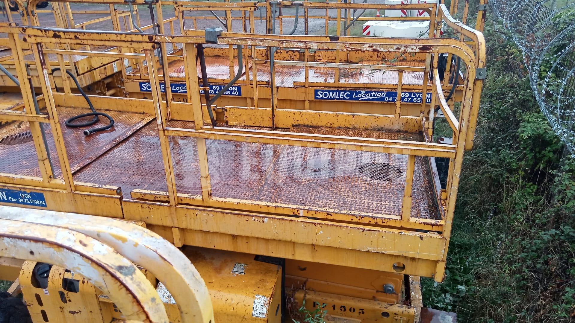 Haulotte H15SDX (not running) - - Used Scissor Lift